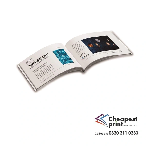 Landscape Perfect Bound Booklets