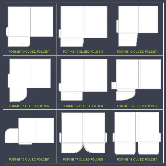 Glued Folder Formes 2